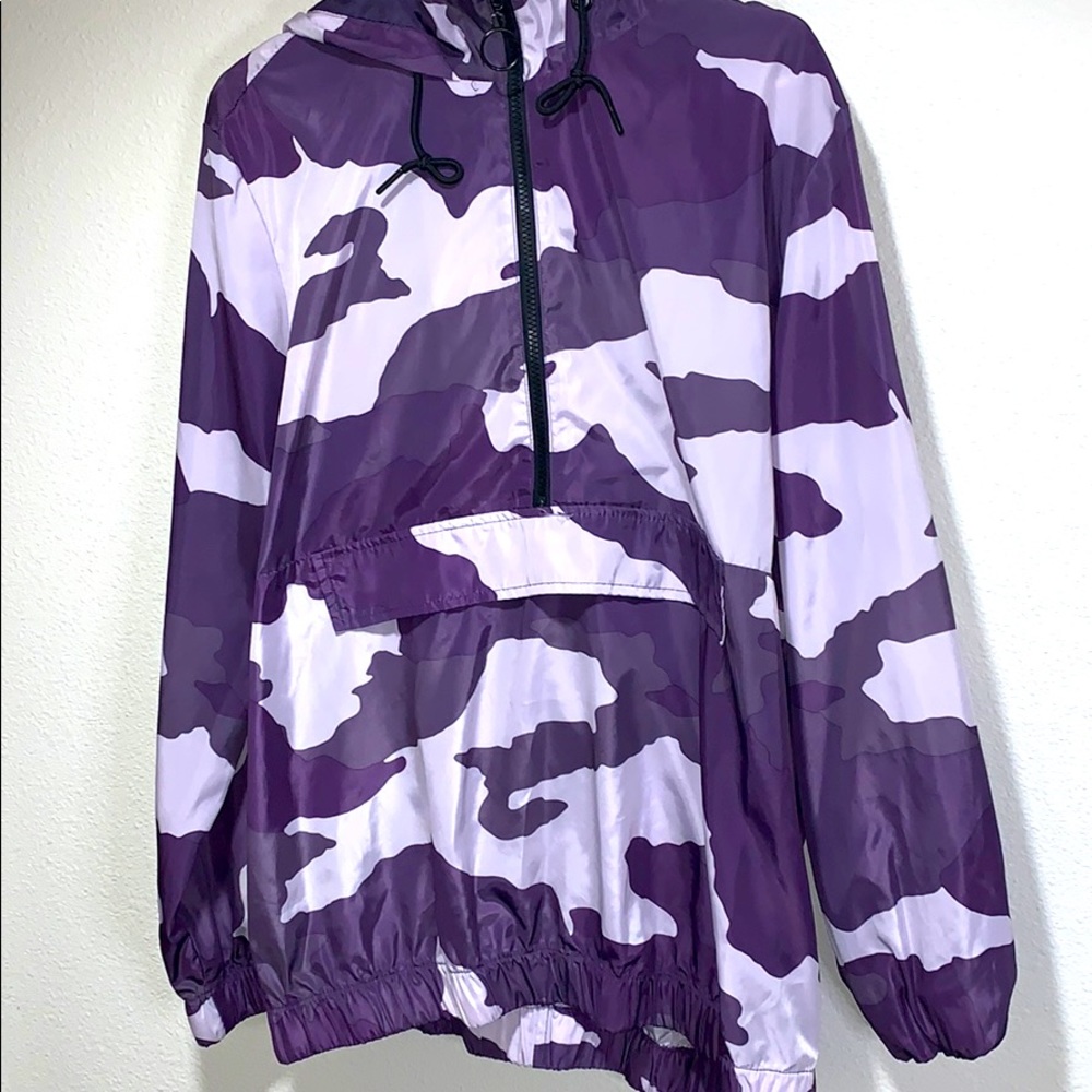 Camouflage Hooded Jacket